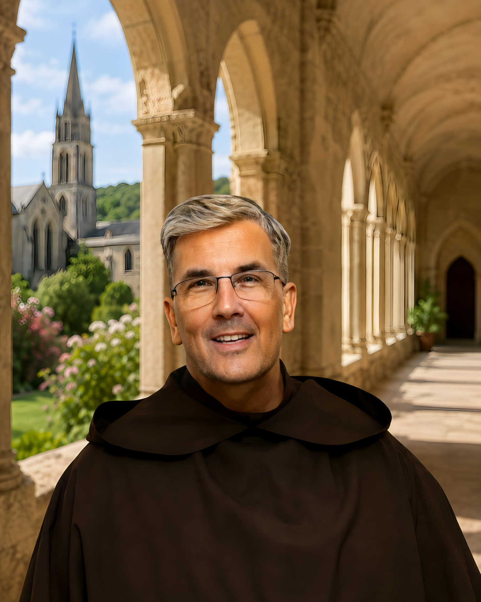 Rev. John F. Horan, O. Carm., pastor of St. Jude Catholic Church